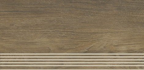 Ступень Roble Brown Stopnica Prosta mat 29,4x59,9
