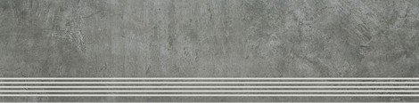 Ступень Scratch Nero Stopnica Prosta Nacinana Polpoler 29,8x119,8