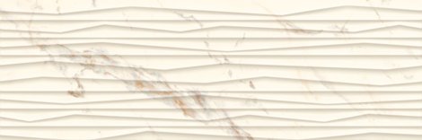 Плитка Serene Bianco Struktura Rekt 25x75 фото 1