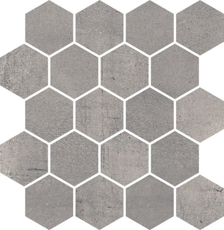 Мозаика Space Grafit Mozaika Hexagon mat