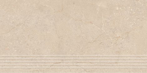 Ступень Sunnydust Light Beige Stopnica Prosta Mat 29,8x59,8