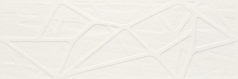 Плитка Titanium Bianco Kratka Struktura 25x75