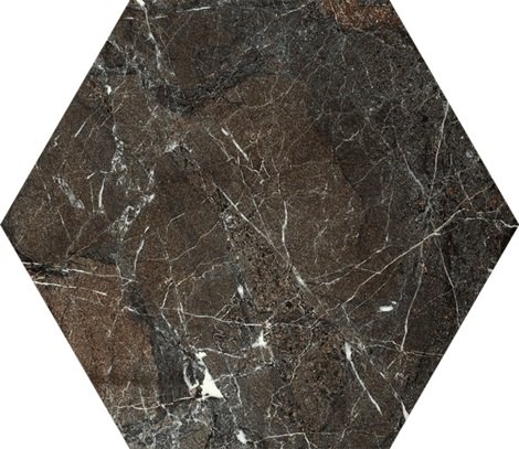 Декор Tosi Brown Heksagon Poler 17,1x19,8