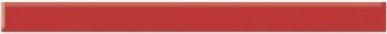 Бордюр настенный Uniwersalna Listwa szklana Red 3x40