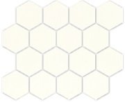 Мозаика Uniwersalna Mozaika prasowana Bianco hexagon