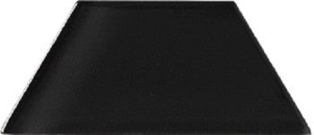 Декор настенный Uniwersalna Szklana Nero Heksagon A 3,1x7,2