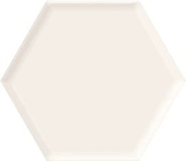 Плитка Uniwersalny Heksagon White Struktura Polysk 17,1x19,8