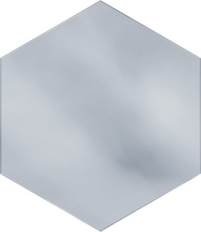 Uniwersalny Hexagon Lustro 26x26