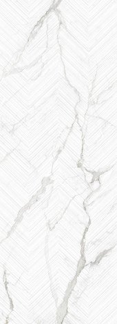 Керамогранит Museum Lumiere White Decor ST//R Strata 100x275 фото 1
