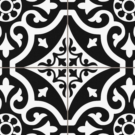 Керамогранит Chester Black Pre. 45x45