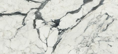 Керамогранит Les Bijoux Calacatta altissimo blanc 6 mm Glossy 120x280