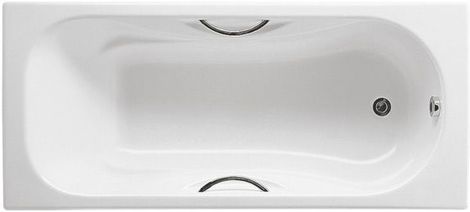 Roca Malibu 150x75 Ванна чугунная 2315G000R с отверстиями под ручки фото 1