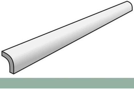 Бордюр Brio Quarter Round Menta 1,2x100