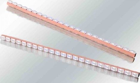 Декоративный элемент Капсула Белая 0,7x25