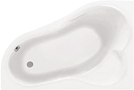 Santek Ибица XL 160x100 Ванна акриловая асимметричная левая с гидромассажем (Comfort) фото 1