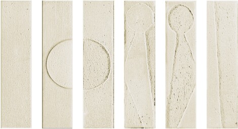 Керамогранит Koine Alphabet Gesso 4,5x18,6