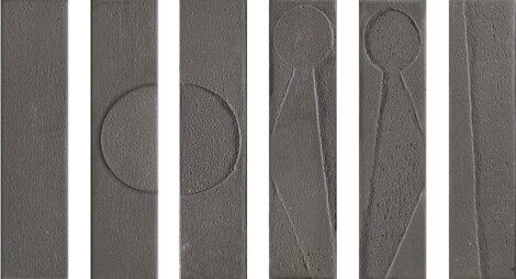Керамогранит Koine Alphabet Lava 4,5x18,6