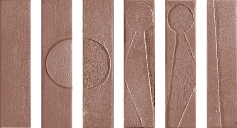 Керамогранит Koine Alphabet Ossido 4,5x18,6