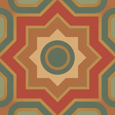 Керамогранит Mandala Gold 19,8x19,8