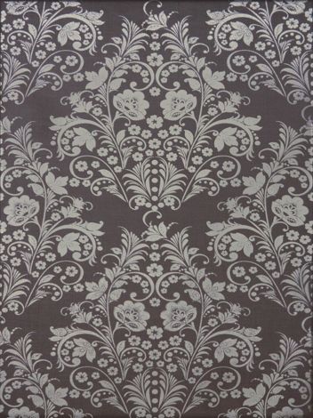 Плитка Эрмитаж коричневая Цветы 33x44