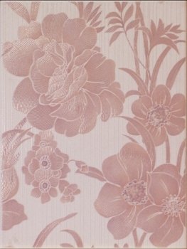 Плитка Сан-Ремо Цветы розовая 33x44