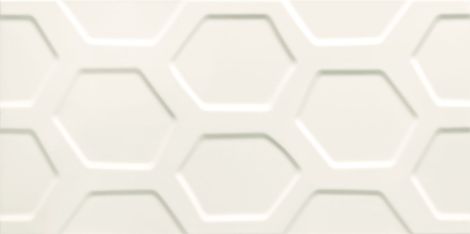 Плитка All In White Рельефная 1 29,8x59,8