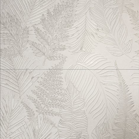 Панно Barbados leaves STR (из 2-х плиток) 60,8x61,8