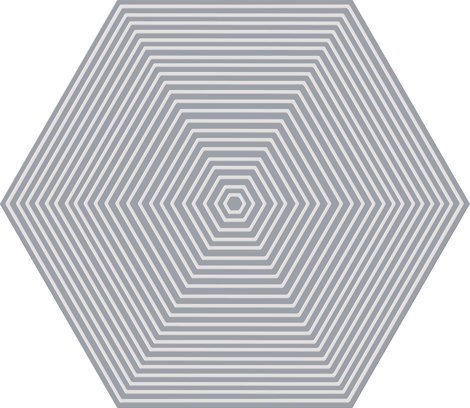 Декор Cielo e Terra Dekor Violette Geometry 1 MAT 6 mm 19,2x22,1