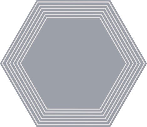Декор Cielo e Terra Dekor Violette Geometry 2 MAT 6 mm 19,2x22,1