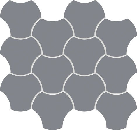 Мозаика Cielo e Terra Grafite Mozaika Up Down 1 MAT 6 mm