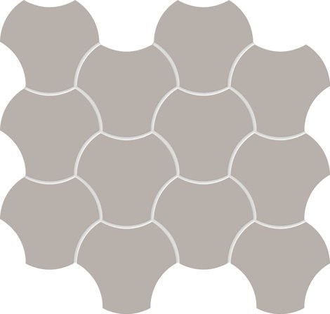 Мозаика Cielo e Terra Marrone Mozaika Up Down 1 MAT 6 mm
