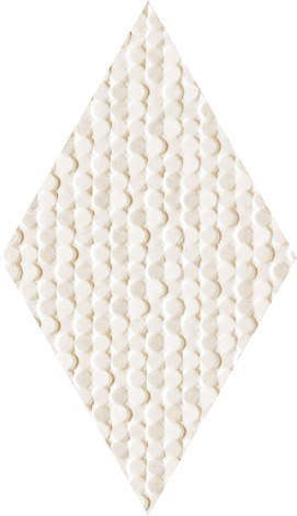Плитка Coralle diamond ivory 9,6x11,2