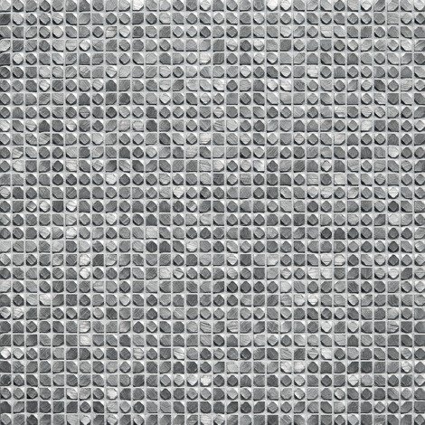 Мозаика Drops quad silver