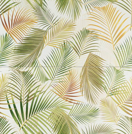 Панно Egzotica Dekor 2-elementowy leaves 60,8x61,8