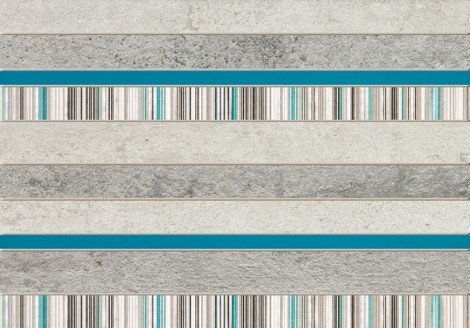 Декор Gris Dekor turkus CER 25x36