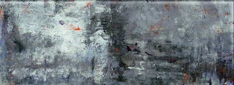 Декор Grunge Decor szklany blue B 32,8x89,8