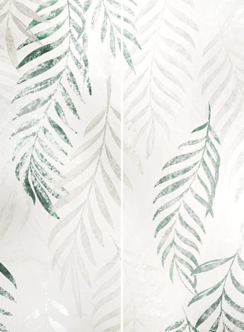 Панно Ilma Leaves (из 2-х плиток) 65,6x89,8