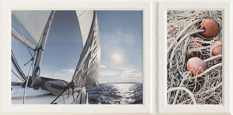 Декор Joy Wave niebieska 2 STR 22,3x44,8