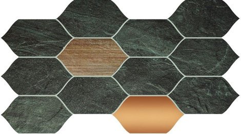 Мозаика Lesotho graphite