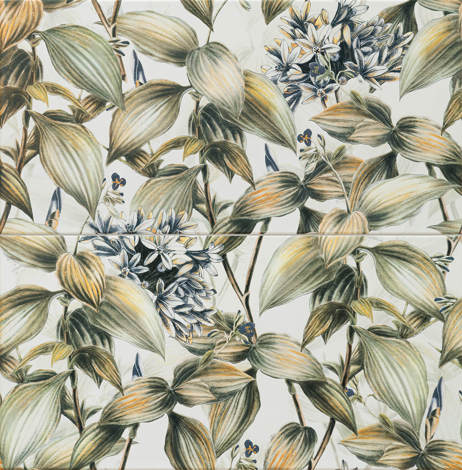 Панно Melia Flower (из 2-х плиток) 60,8x61,6