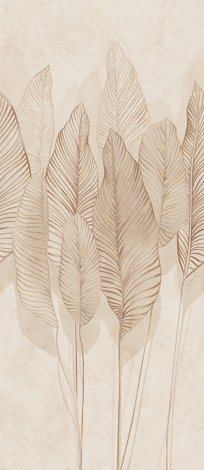 Декор Mild Clay Leaves 119,8x274,8