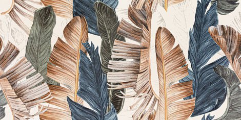 Плитка Misteria leaves sat 59,8x119,8