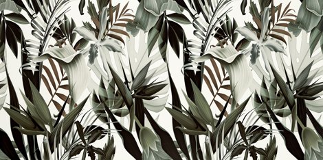 Плитка Rainforest leaves 59,8x119,8