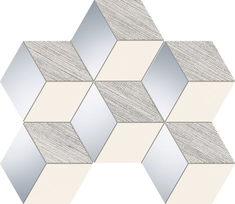 Мозаика Senza grey hex