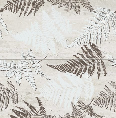 Панно Terrane leaves (из 2-х плиток) 60,8x61,8