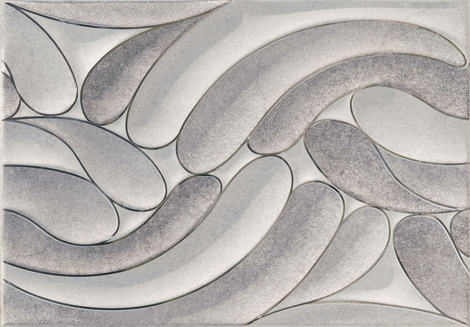 Декор Zelandia Dekor grey 25x36