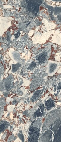 Керамогранит Harmony Marble Ocean Blue lux 3D 120x280