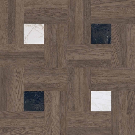 Керамогранит Leatherwood Chesterfield Ebony nat 3D rett 60x60