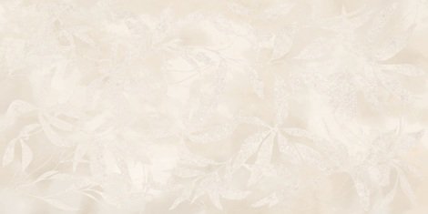 Керамогранит ArtWall цветы Слоновая Кость Матовый 60x120 фото 1