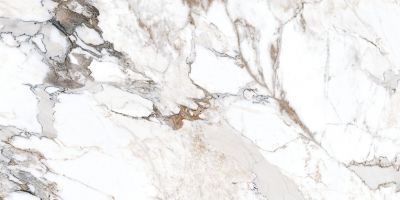 Керамогранит Marble-X Бреча Капрайа Белый 7ФЛПР Полированный 60x120 фото 1